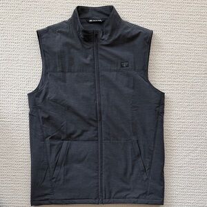 NWT Travis Mathew Charcoal Zip-Up Vest